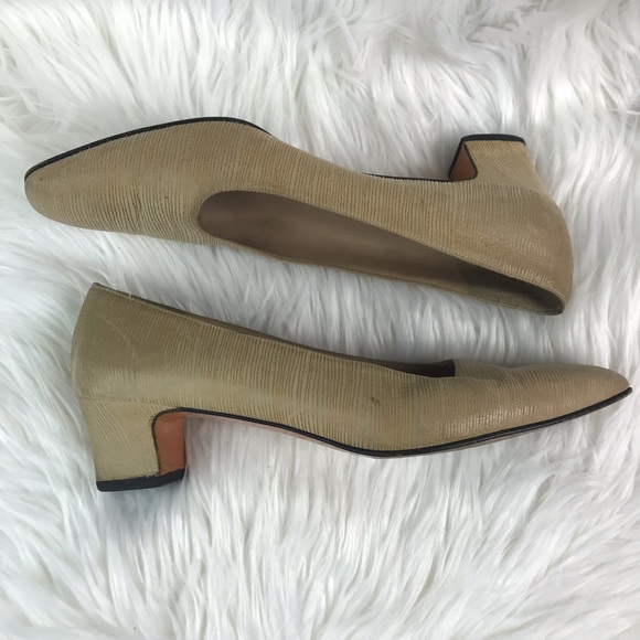 Salvatore Ferragamo Tan Heels - Picture 5 of 7